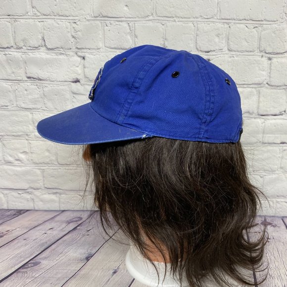 Vintage New York Yankees Kids Boys Hat Cap Stretch Fit Blue MLB Embroidered - Picture 2 of 15